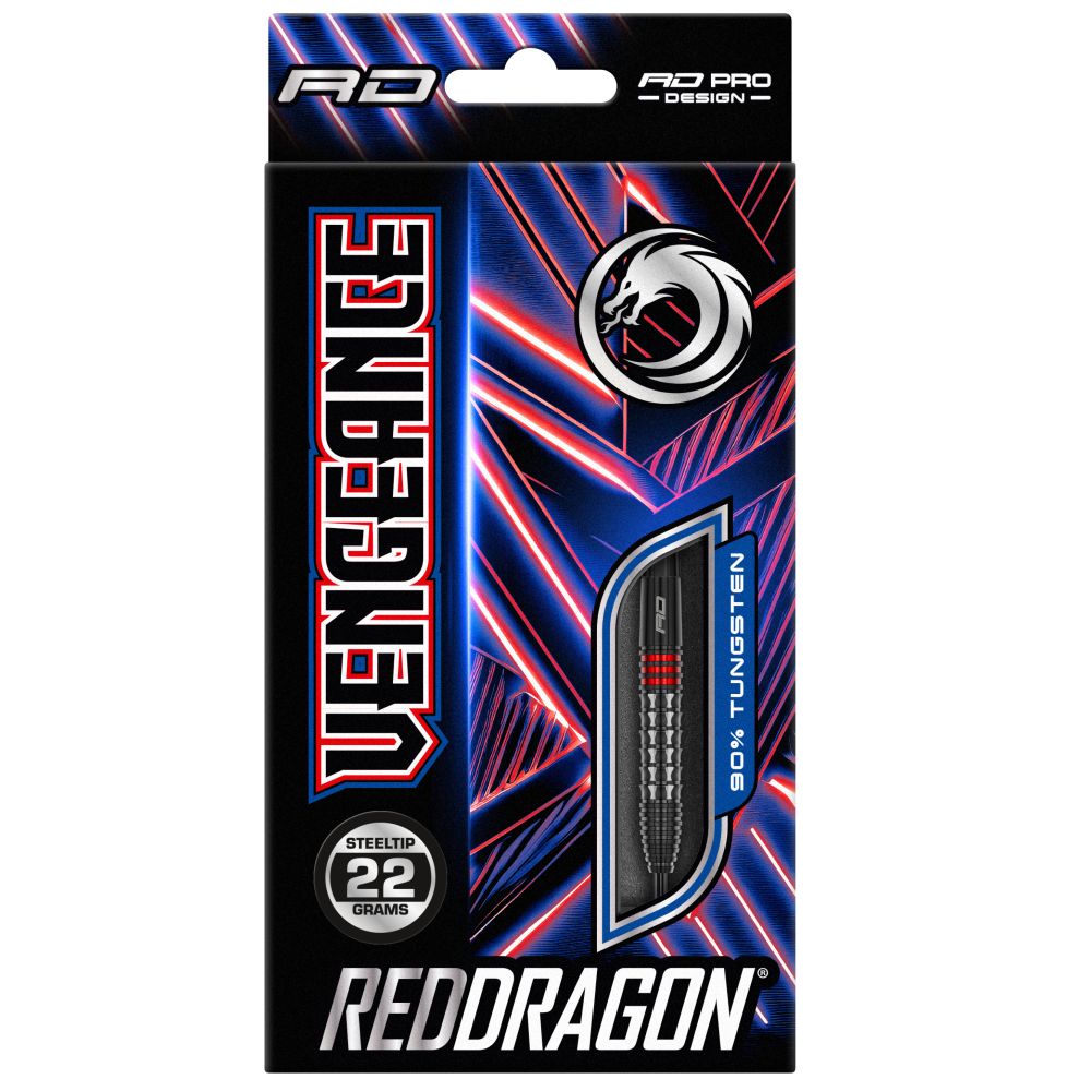 Red Dragon Vengeance Red - Steeldarts