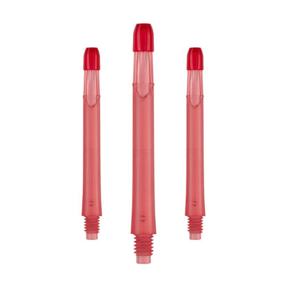 L-Style L-Shafts Locked Straight - clear red