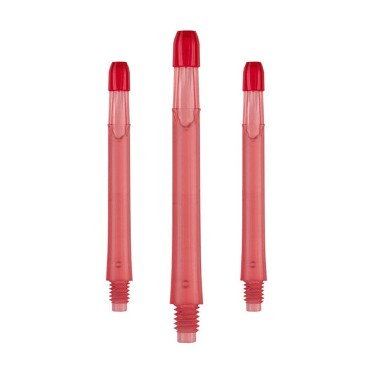 L-Style L-Shafts Locked Straight - clear red