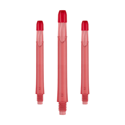 L-Style L-Shafts Locked Straight - clear red