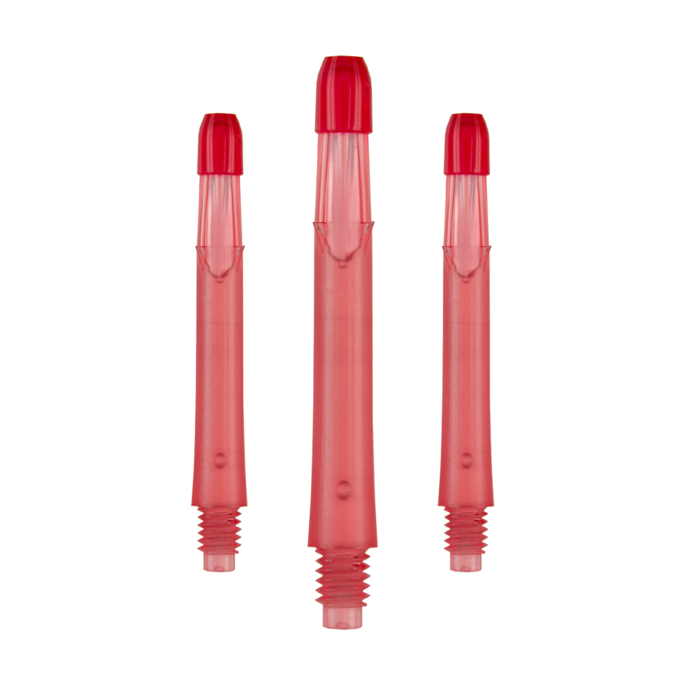 L-Style L-Shafts Locked Straight - clear red