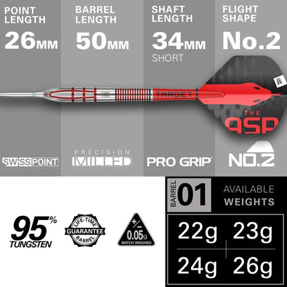 Target Nathan Aspinall G2 95% Steeldarts