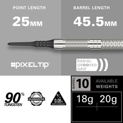 Target Crux 10 90% Softdarts