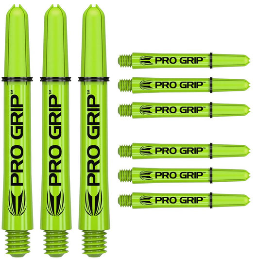 Target Pro Grip Shafts (9er Pack) - Lime Green