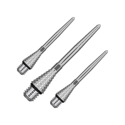 Target Swiss Point Grooved Conversion Points - Silber
