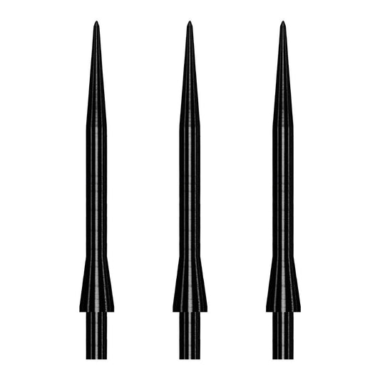 Winmau Velocity Wechselspitzen - Schwarz