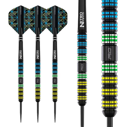 Red Dragon Dragonfly black parallel Steeldarts
