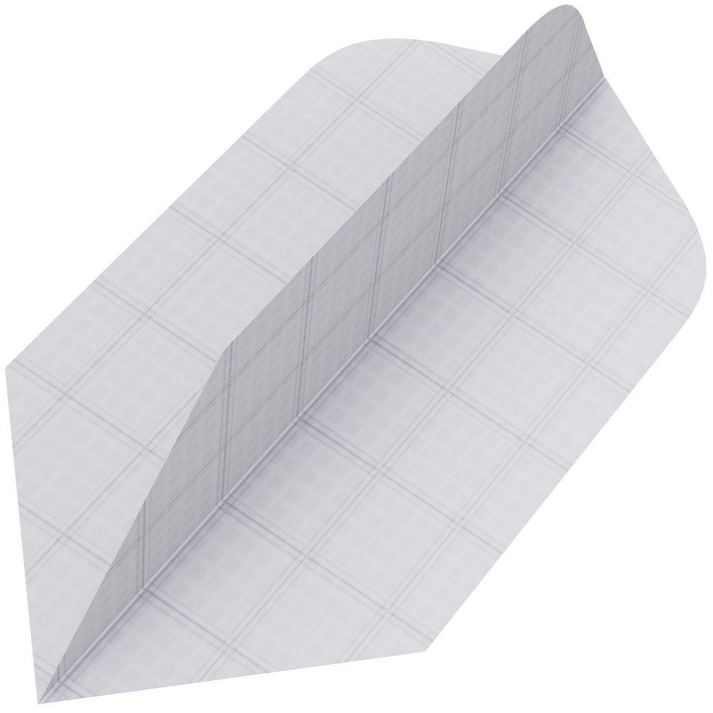 Bull´s Nylon Flights Slim weiß