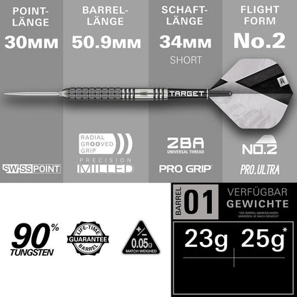 Target Beau Greaves G1 Steeldarts