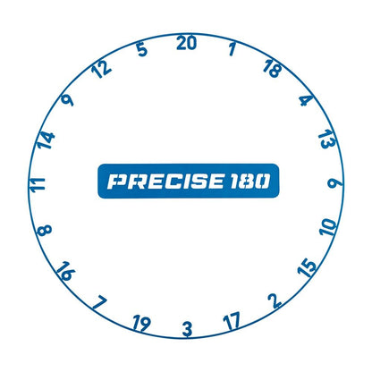 Precise180 OnePiece Zahlenring Arctic Blue