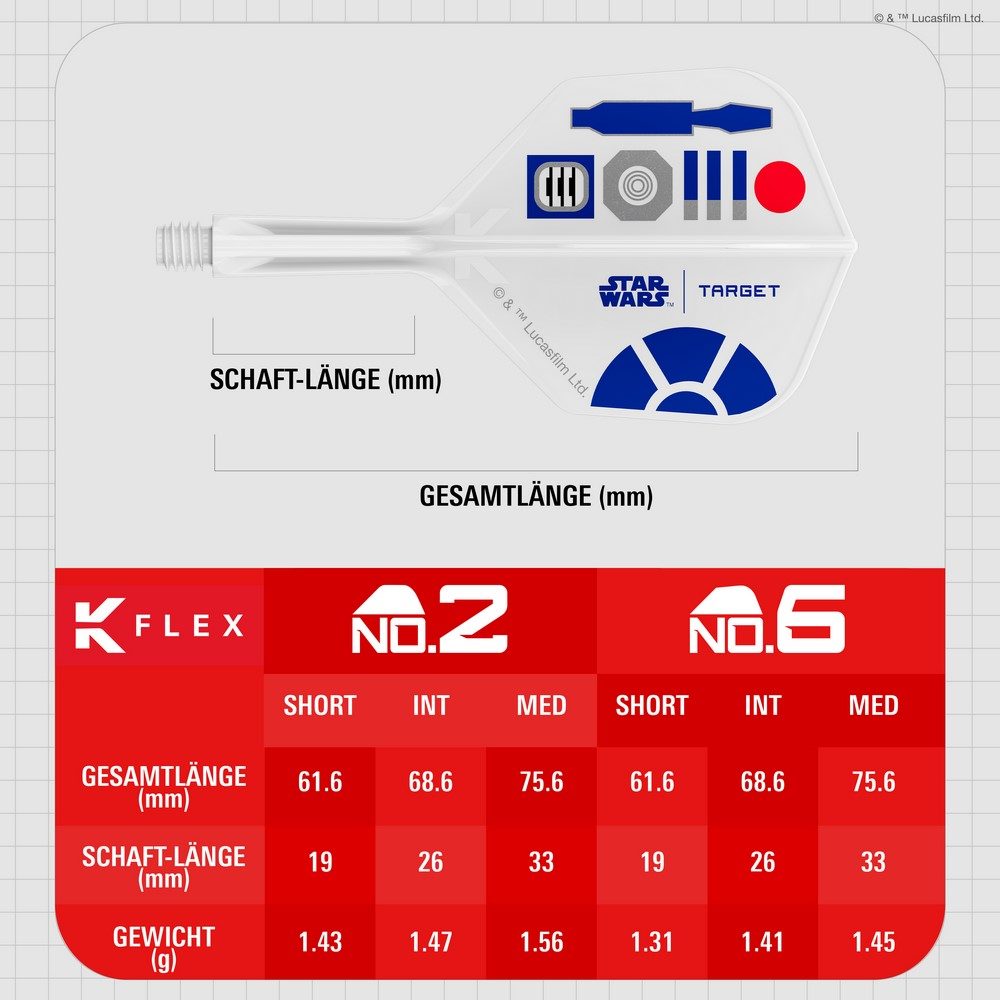 Target Star Wars K-Flex R2D2 No.6