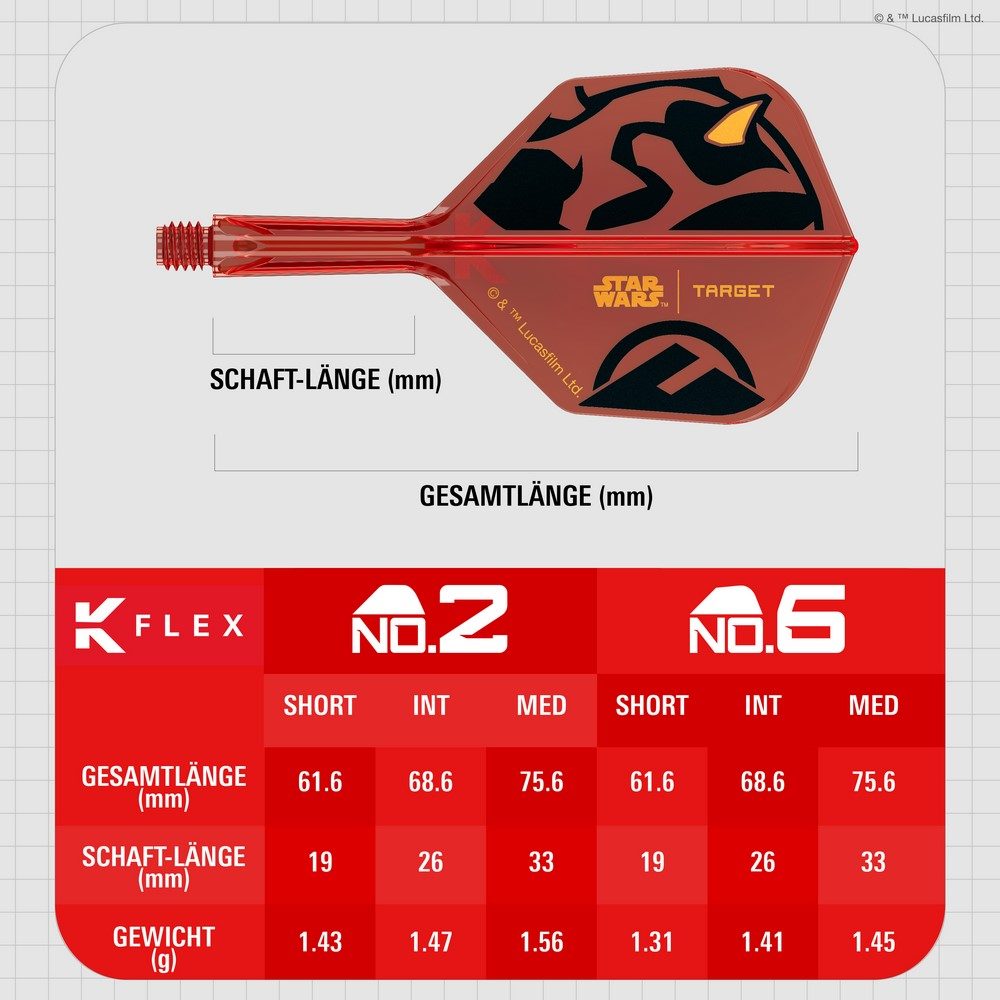 Target Star Wars Darth Maul K-Flex No.6