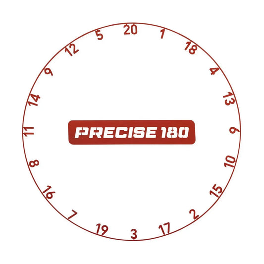 Precise180 Faded red Zahlenring