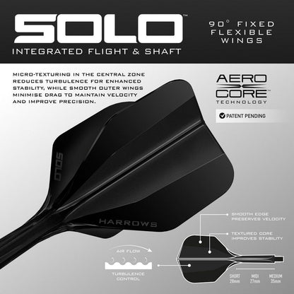 Harrows Solo black No.6