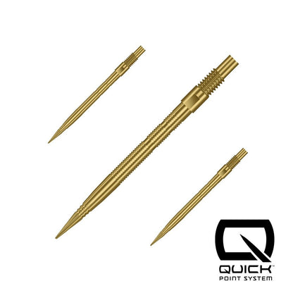 Harrows Quick Point Micro Grip Gold