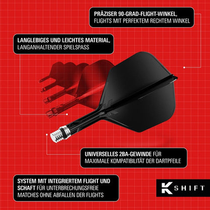 Target K-Shift No.6 schwarz