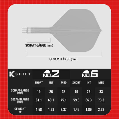 Target K-Shift No.2 weiß