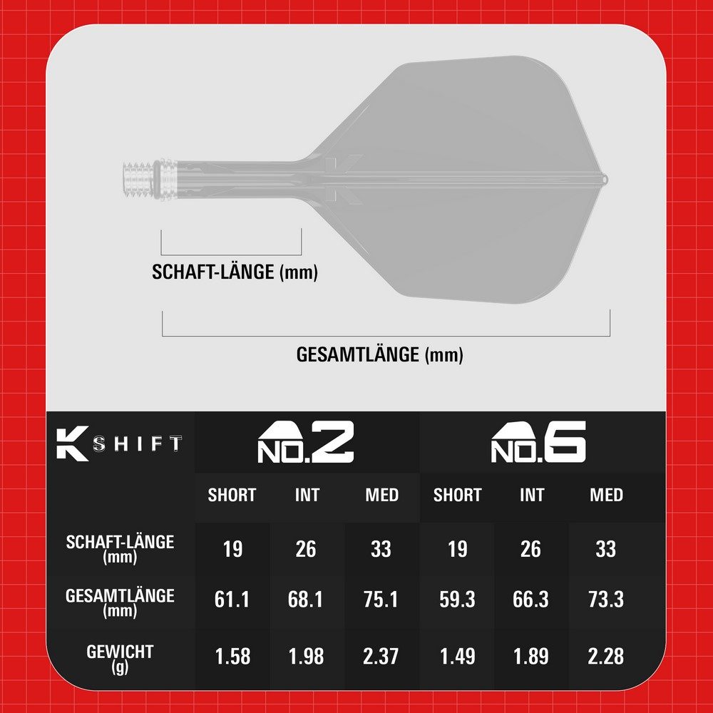 K-Shift No.6 weiß