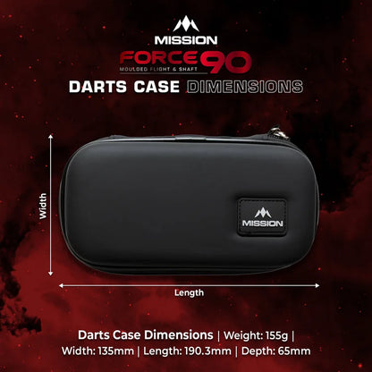 Mission Force 90 Dartcase black