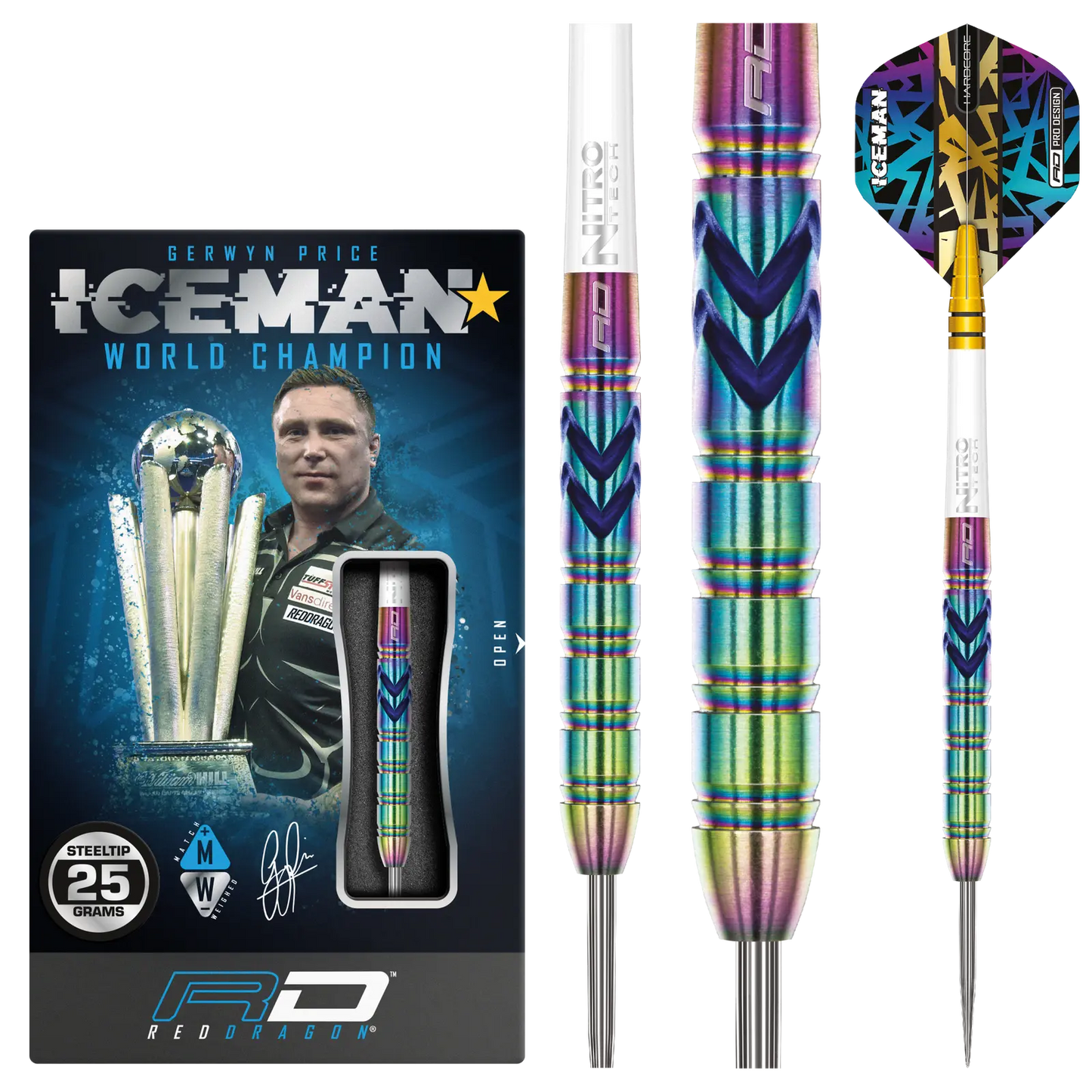 Red Dragon Gerwyn Price Ionic - Steeldarts